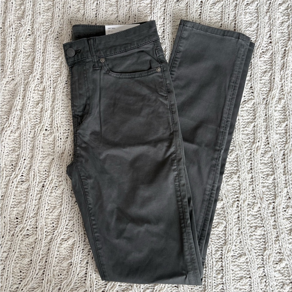 Men's Gray Dress Pants